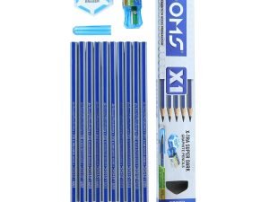 Doms X1 X-Tra Super Dark Graphite Pencils - Pack of 10 Pencils