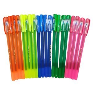Kundan Direct Fill Ball Pen Scented Blue Ink (Pack of 20 pens) - Image 2