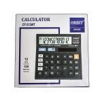 Orbit OT-512 Solar and Battery Power Model Basic Calculator (12 Digit)