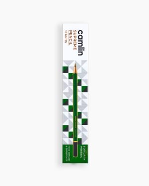 Camlin Supreme Pencils Box of 10 pencils with Eraser and Sharpener - Image 4