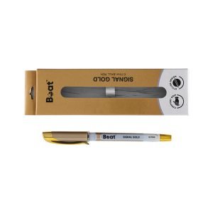 Boat Signal Gold Ball Blue Ink Pen 0.7MM (Pack of 5 Pens) - Image 3