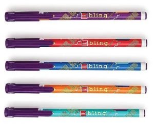 Cello Bling Pastel Ball Pen | Blue Ball Pen 0.7 mm (5pcs) - Image 5