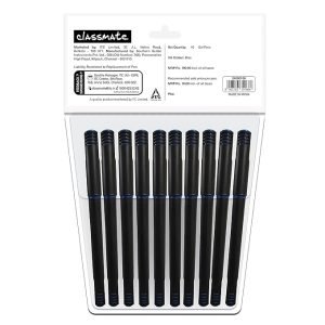 Classmate Octane Blue Gel Pens (Pack of 10) - Image 2