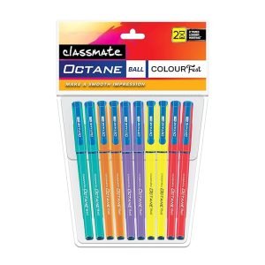 Classmate Octane Colour Fest- Blue Ball Pens (Pack of 10) - Image 6