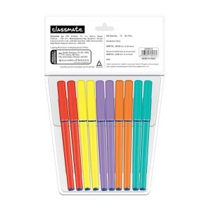 Classmate Octane Colour Fest- Blue Ball Pens (Pack of 10) - Image 4