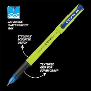 Classmate Octane Neon- Blue Gel Pens (Pack of 10) - Image 3