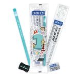 DOMS My First Pencil Gift Set | 1 Pencil, 1 Eraser, 1 Scale, 1 Sharpener