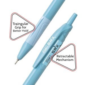 FLAIR Srx 0.7mm Retractable Ball Pen Blue Ink - Image 3