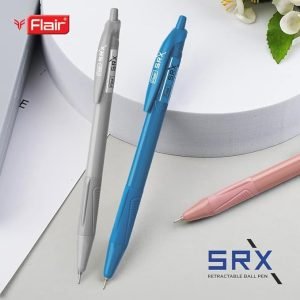 FLAIR Srx 0.7mm Retractable Ball Pen Blue Ink - Image 5