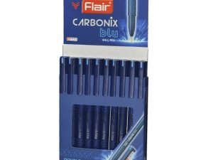 Flair Carbonix Blue Ball Pen Wallet Pack | 0.7 mm Tip