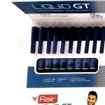 Flair Liquid GT Liquid Blue Ink Pen | Pack of 10 Pcs