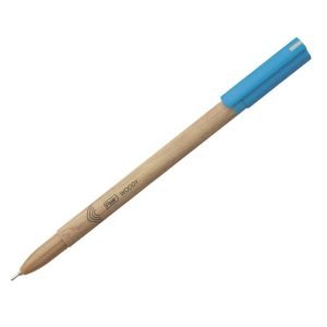 Flair Woody Blue Ball Pen Wallet Pack | 0.7 mm Tip Size (Pack of 10 pens) - Image 3