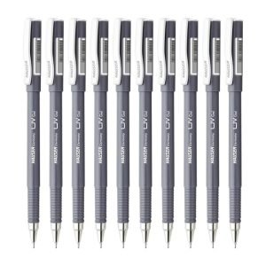 Hauser UV Black Gel Pen Wallet Pack (Pack of 10) - Image 2