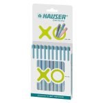 Hauser Germany Xo Ball Pen Wallet Pack | Tip Size 0.6 Mm | Blue