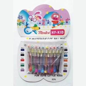 Montex Hy-Kid 10 Multicolour Ball Pen
