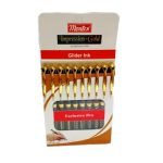 Montex Impression Gold glider Blue Ball pen (set of 10)