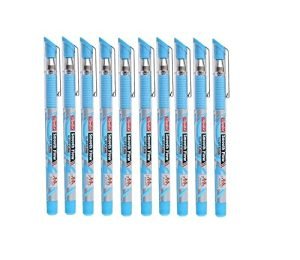 Montex Smooth Flow Ball Pen Pack Of 10 (Blue) - Image 4