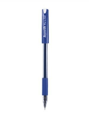 Reynolds Mera Gel | Blue Gel Pen With Comfortable Grip | 0.5 mm Tip (5Pcs) - Image 3