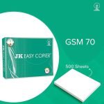 JK Easy Copier A4 Paper | 70 GSM | 500 Sheets | White Paper, 1 Ream