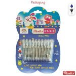 Montex Hy-Kid 10 Blue Ball Pen (set of 10 pens) Fancy Small gift pen