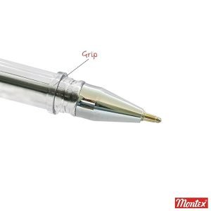 Montex Hy-Kid 10 Blue Ball Pen (set of 10 pens) Fancy Small gift pen - Image 5