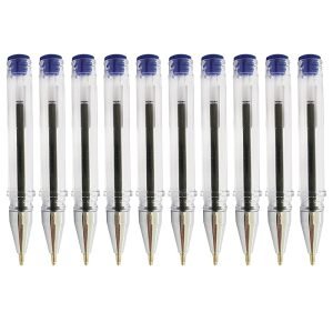 Montex Hy-Kid 10 Blue Ball Pen (set of 10 pens) Fancy Small gift pen - Image 8