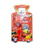 Stationery Gift Set with Watch and Wallet for Boys | Gift Kit Red