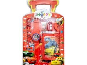 Stationery Gift Set with Watch and Wallet for Boys | Gift Kit Red