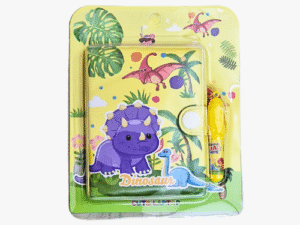 Dino Diary with Mini Pen (yellow)